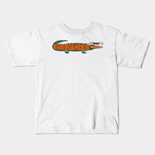 Everglades National Park Vintage Alligator Kids T-Shirt